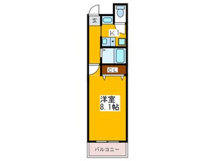 CITY SPIRE上本町の物件間取画像